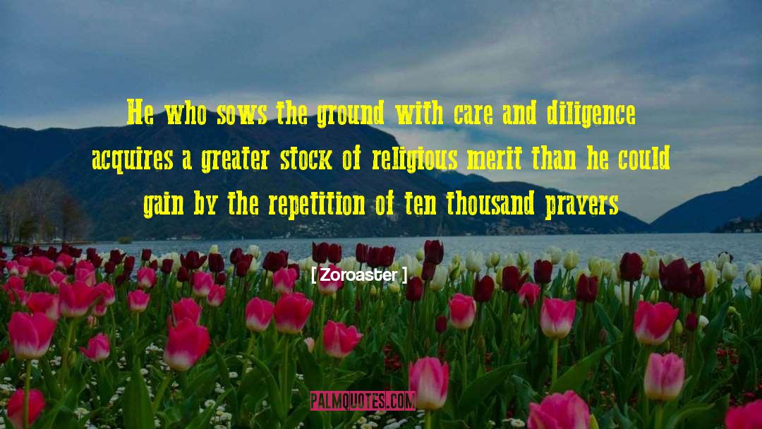 Inspirational Prayer quotes by Zoroaster