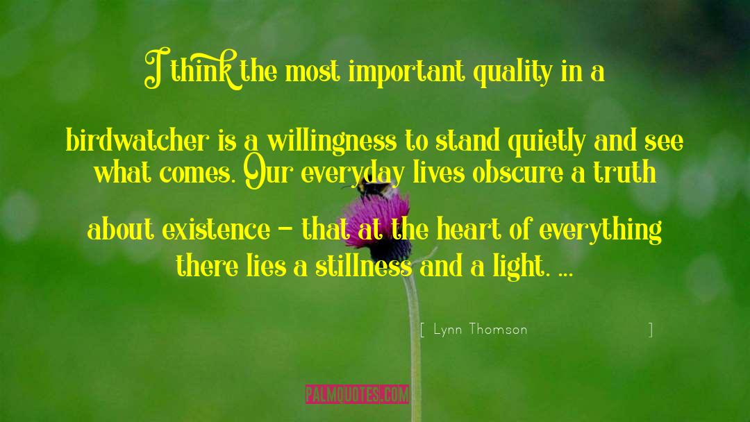 Inspirational Quality quotes by Lynn Thomson
