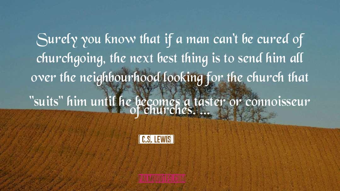 Inspirational Religious quotes by C.S. Lewis