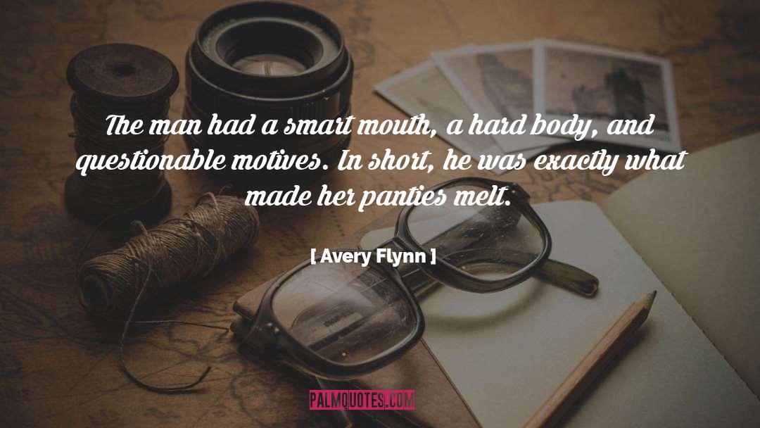 Inspirational Romantic Suspense quotes by Avery Flynn