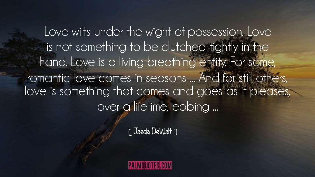 Inspirational Romantic Suspense quotes by Jaeda DeWalt