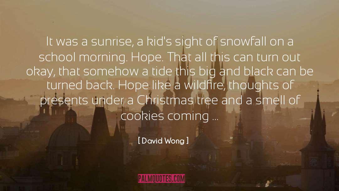 Inspirational Saturday Morning quotes by David Wong