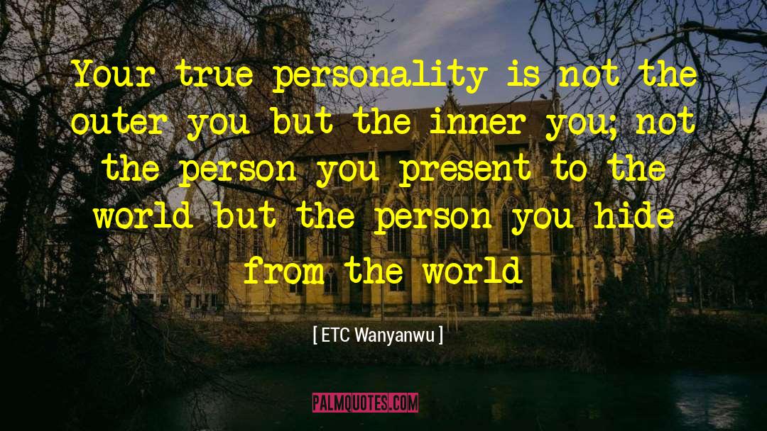 Inspirational Self Confidence quotes by ETC Wanyanwu