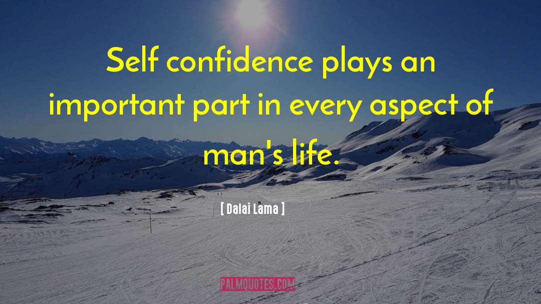 Inspirational Self Confidence quotes by Dalai Lama