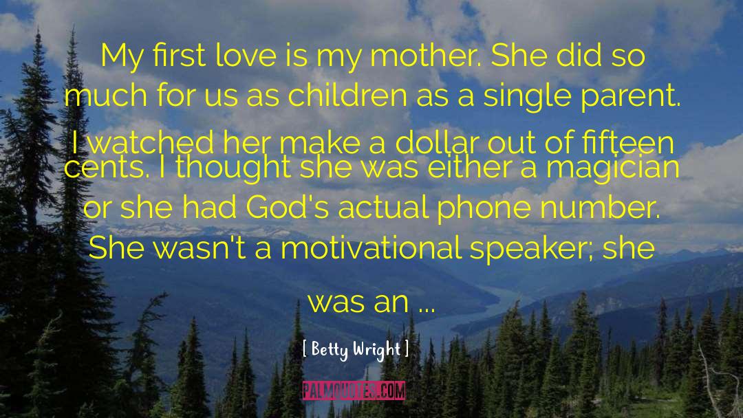 Inspirational Speaker quotes by Betty Wright