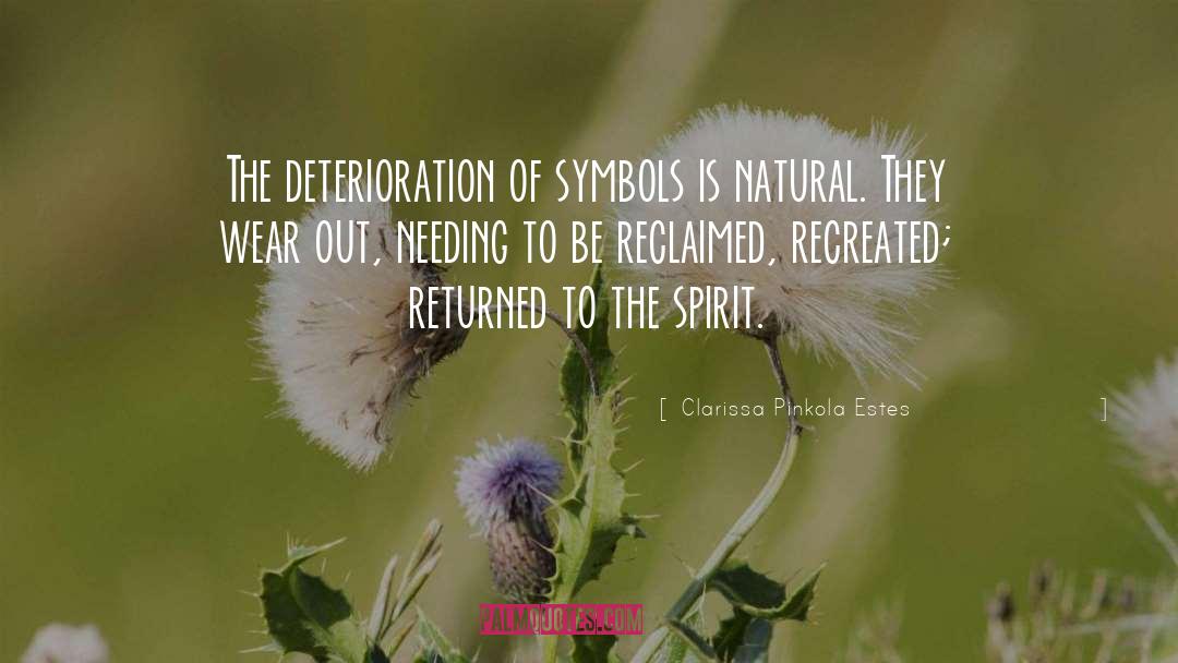 Inspirational Spirit Spirit quotes by Clarissa Pinkola Estes