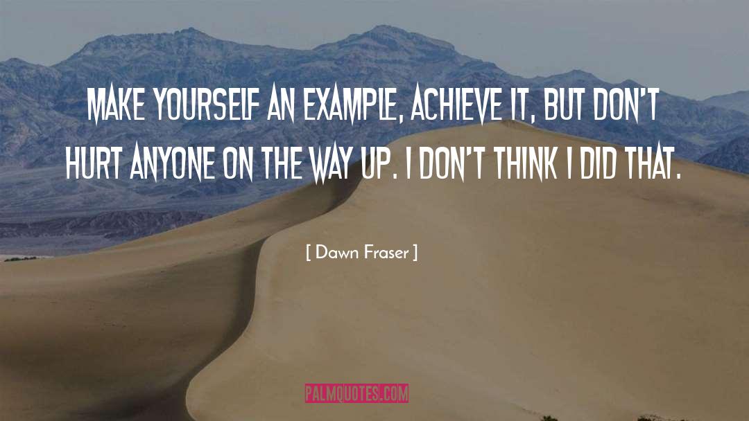 Inspirational Sports quotes by Dawn Fraser