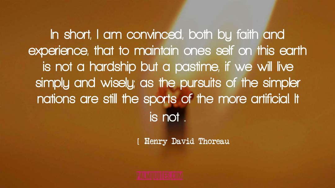 Inspirational Sports quotes by Henry David Thoreau