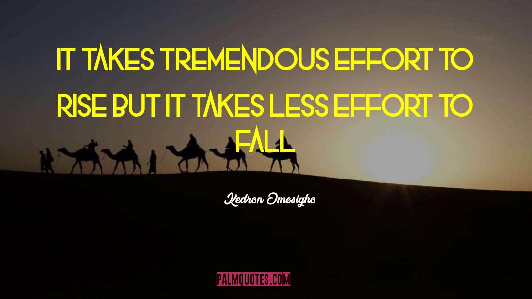 Inspirational Success Failure quotes by Kedron Omosigho