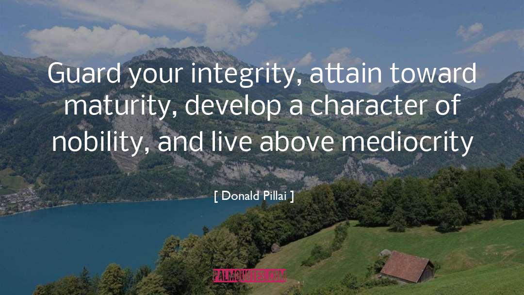 Inspirational Success quotes by Donald Pillai