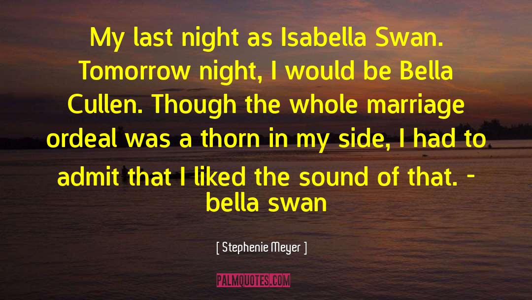 Inspirational Swan quotes by Stephenie Meyer