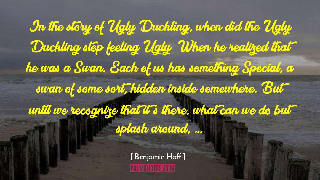 Inspirational Swan quotes by Benjamin Hoff