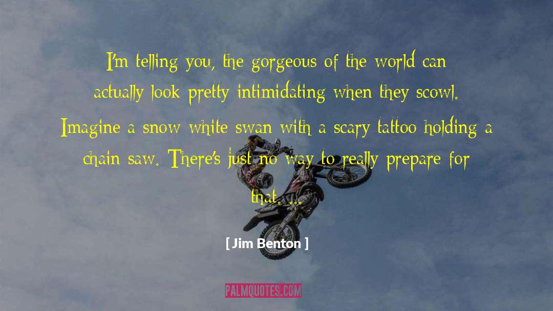 Inspirational Swan quotes by Jim Benton