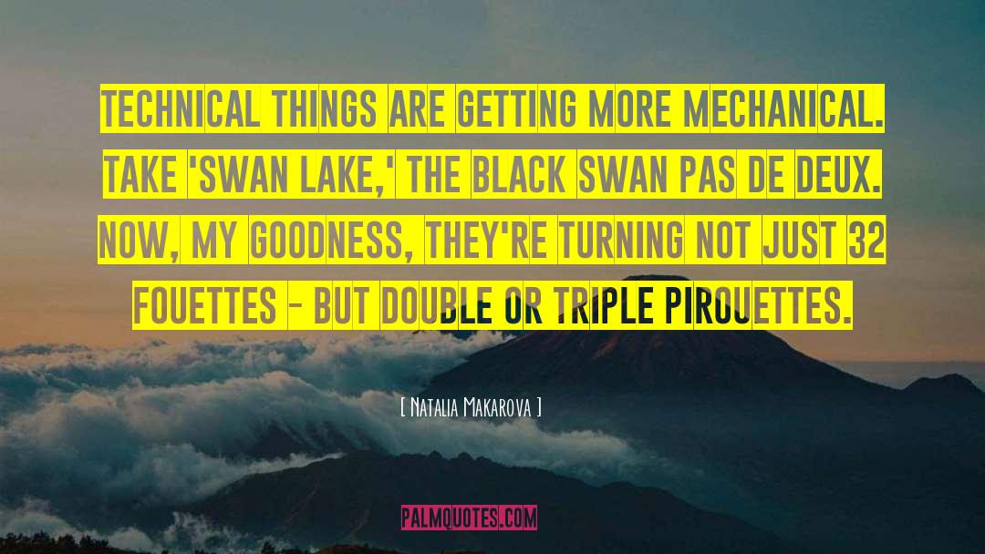Inspirational Swan quotes by Natalia Makarova