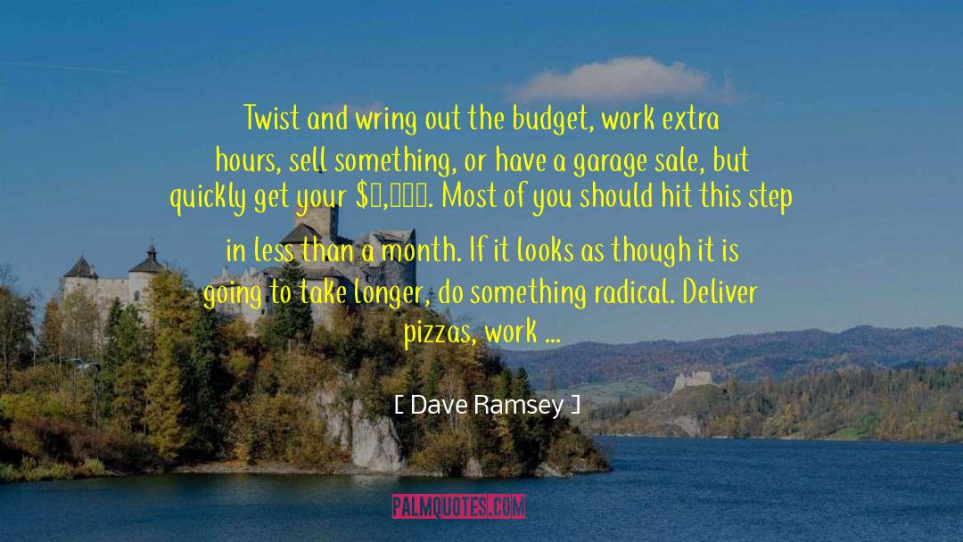 Inspirational Track quotes by Dave Ramsey