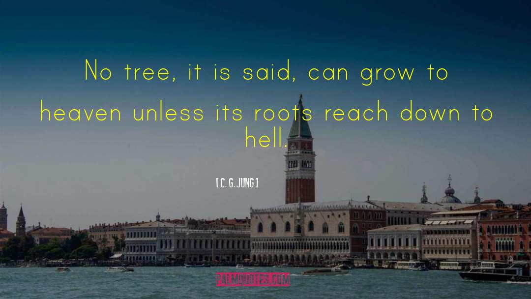 Inspirational Tree quotes by C. G. Jung