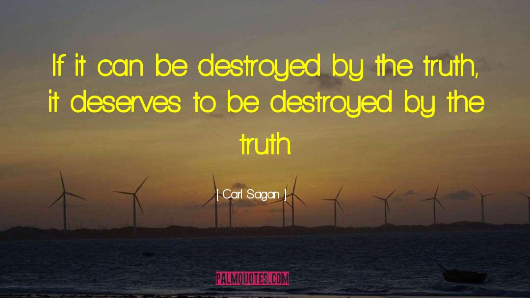 Inspirational Truth quotes by Carl Sagan