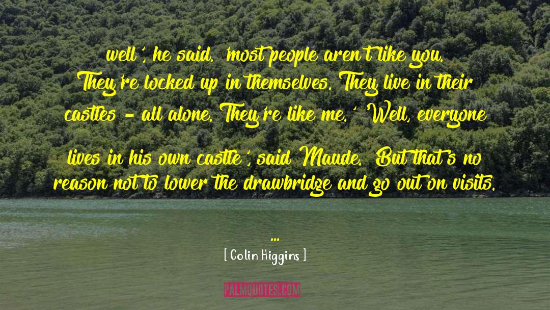 Inspirational Truth quotes by Colin Higgins