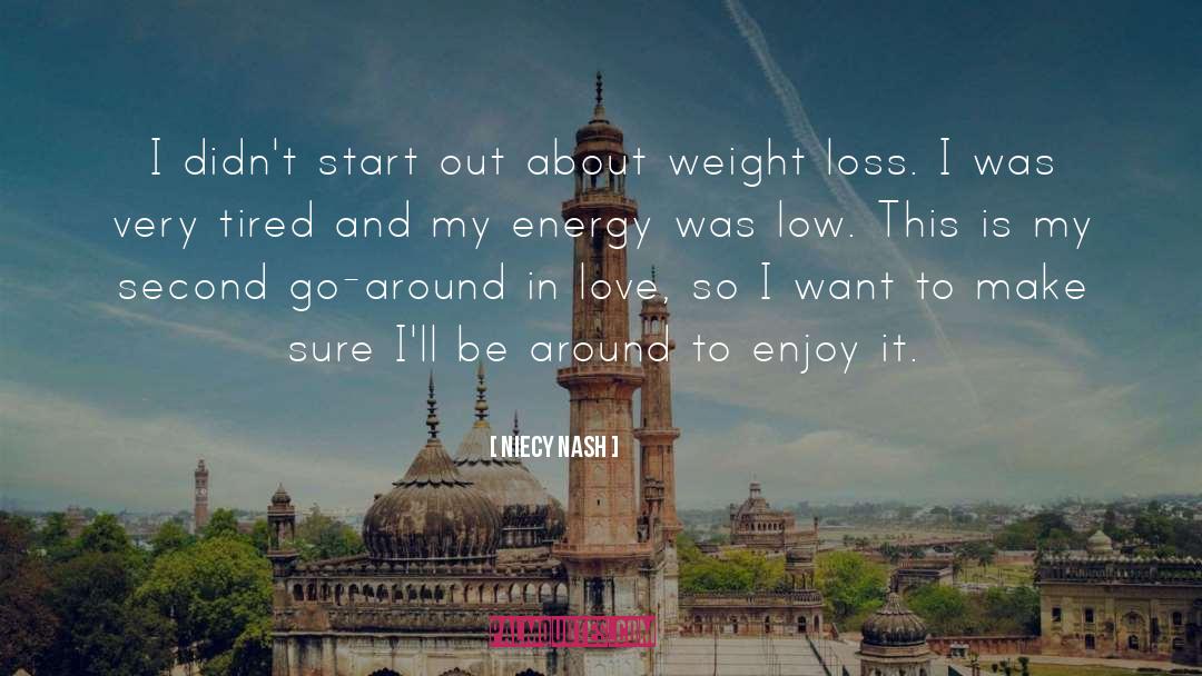 Inspirational Weight Loss quotes by Niecy Nash