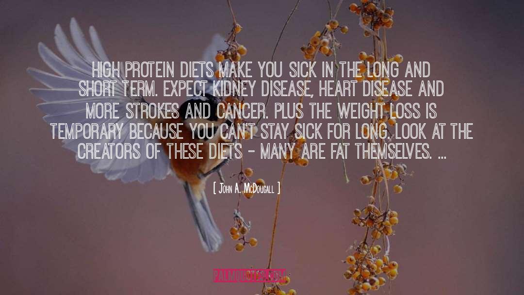 Inspirational Weight Loss quotes by John A. McDougall