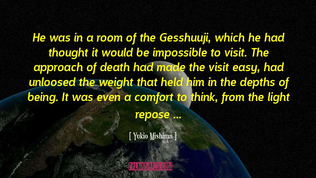 Inspirational Weight quotes by Yukio Mishima