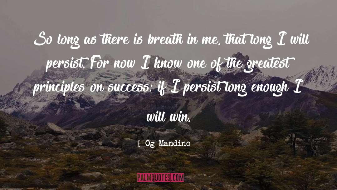 Inspirational Winning quotes by Og Mandino