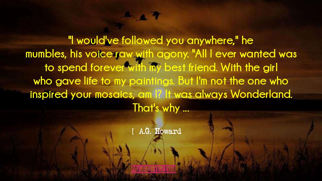 Inspirational Words quotes by A.G. Howard