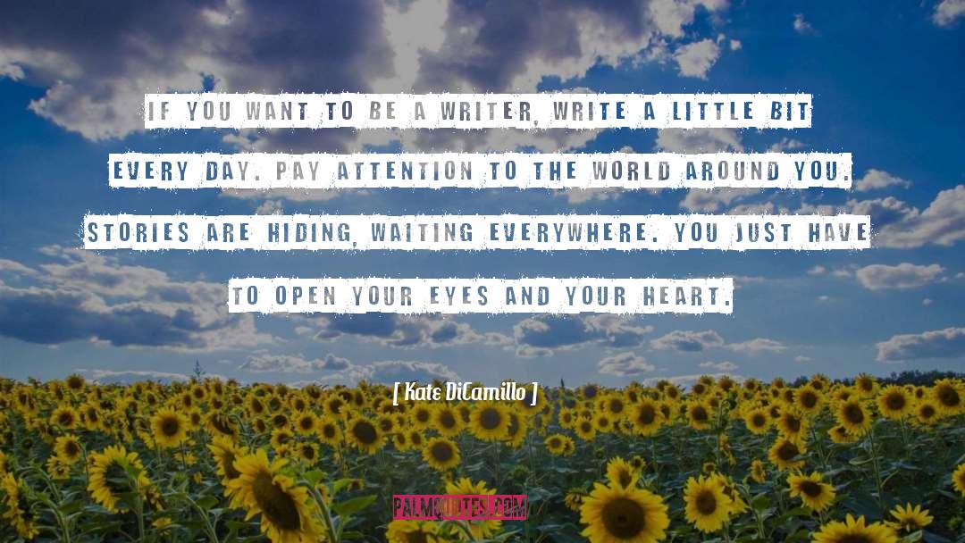 Inspirational Writing quotes by Kate DiCamillo