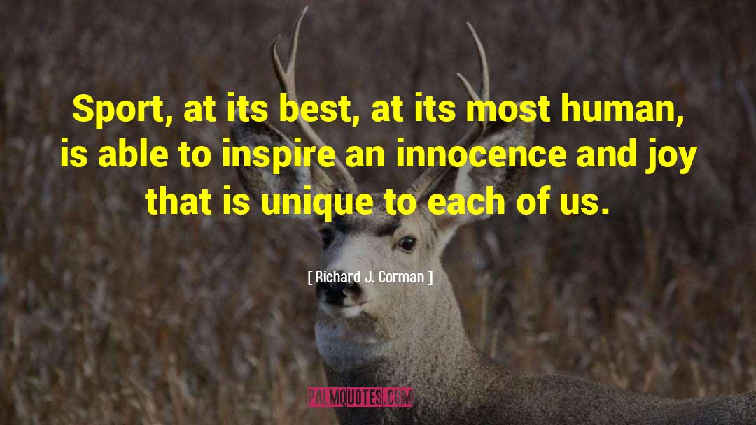 Inspire And Motivate quotes by Richard J. Corman