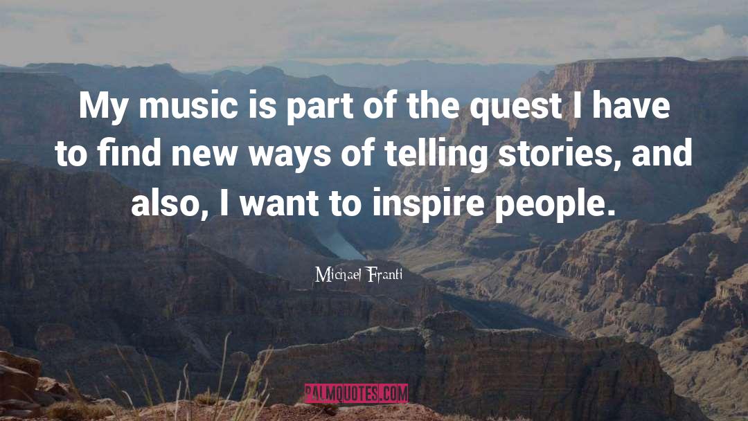 Inspire People quotes by Michael Franti