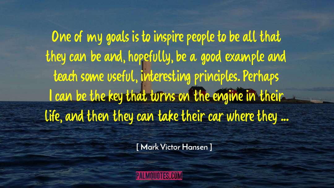 Inspire People quotes by Mark Victor Hansen