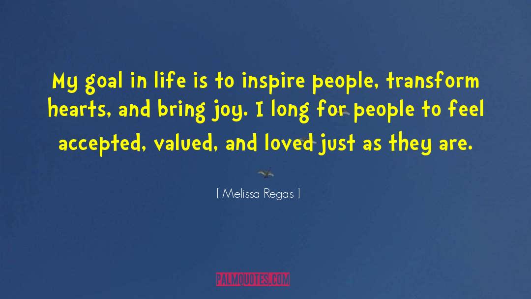 Inspire People quotes by Melissa Regas