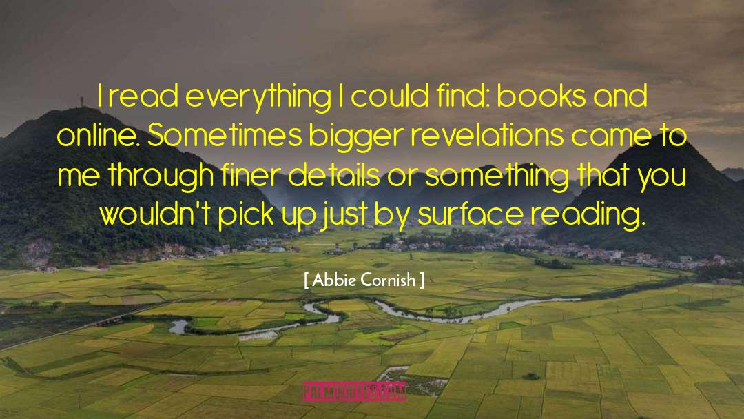 Inspired By Books quotes by Abbie Cornish
