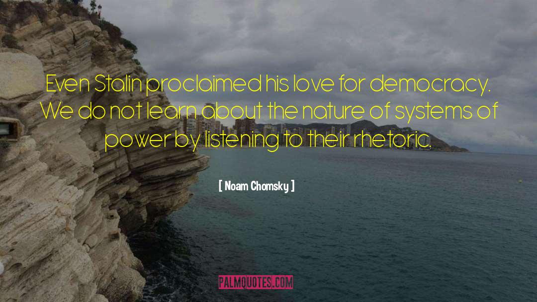 Inspired By Love quotes by Noam Chomsky