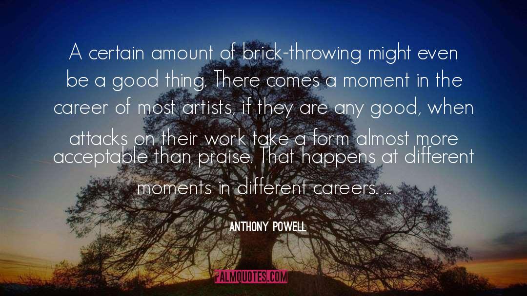Inspired Moment quotes by Anthony Powell