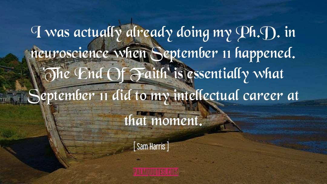 Inspired Moment quotes by Sam Harris