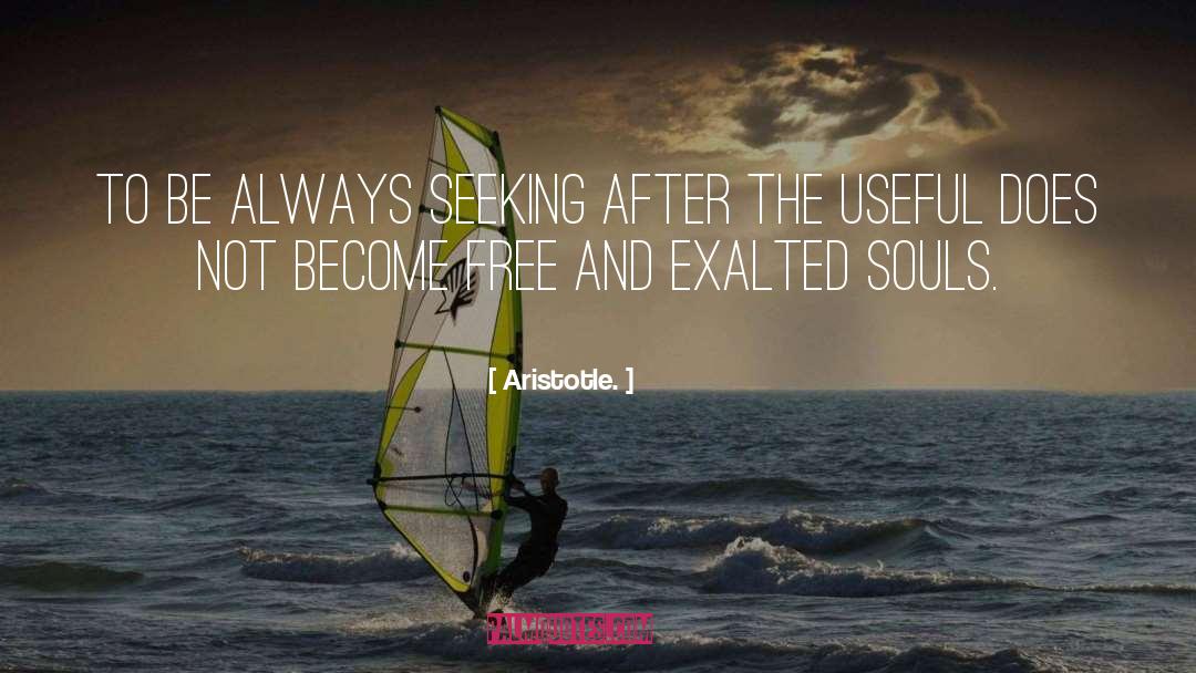 Inspired Souls quotes by Aristotle.