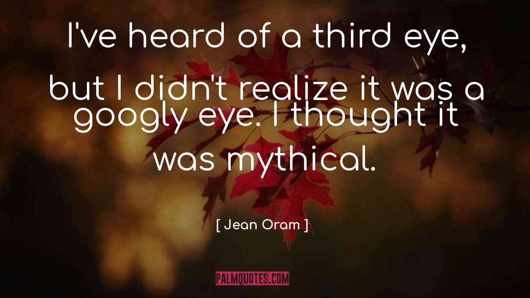 Inspired Thought quotes by Jean Oram