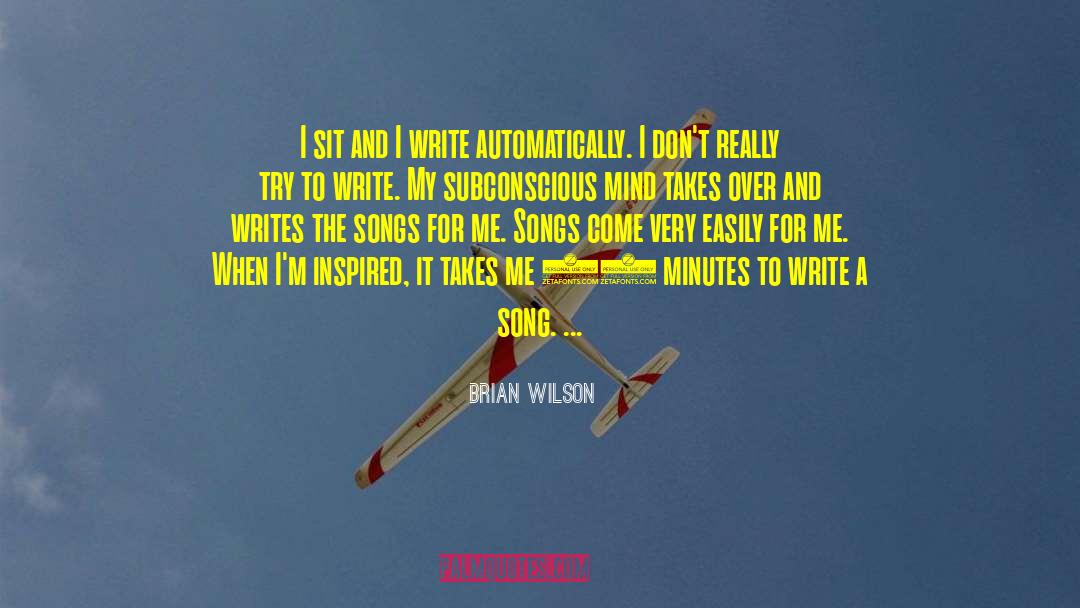 Inspired Thought quotes by Brian Wilson