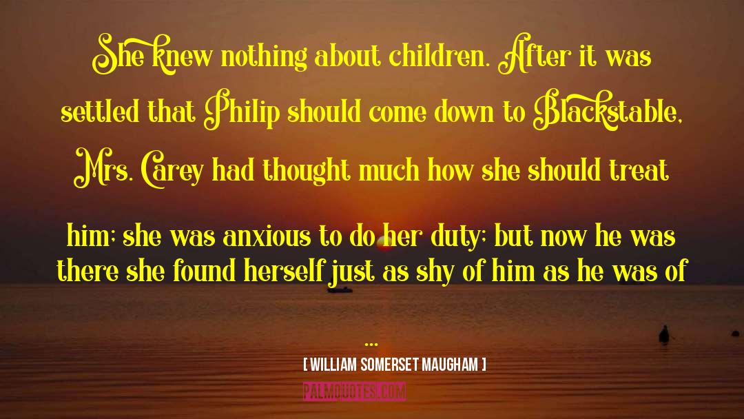 Inspired Thought quotes by William Somerset Maugham