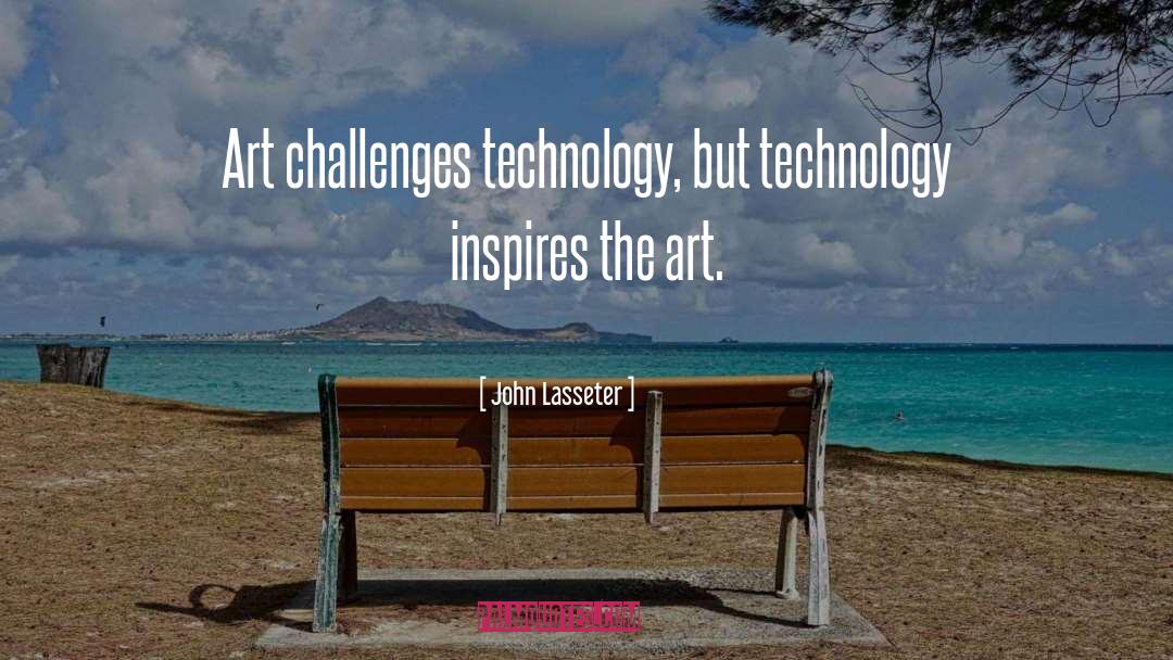 Inspires quotes by John Lasseter