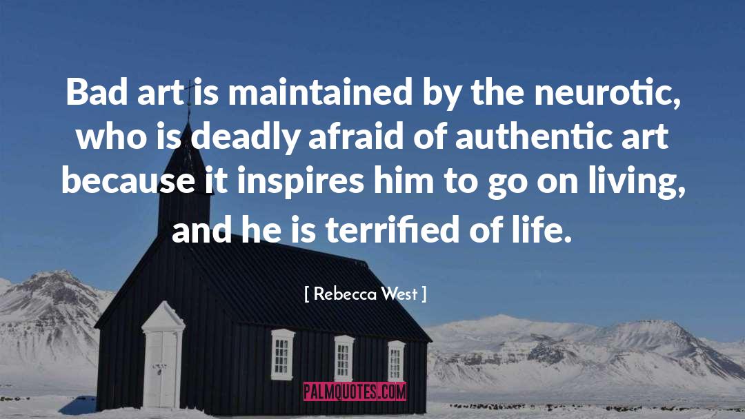 Inspires quotes by Rebecca West