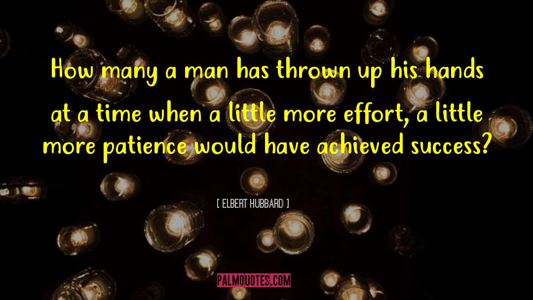 Inspiring Academic Success quotes by Elbert Hubbard