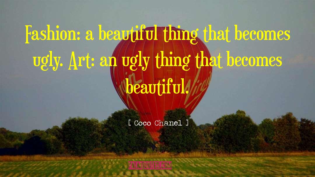 Inspiring Art quotes by Coco Chanel