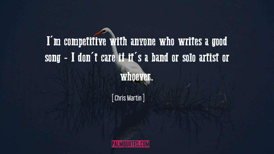 Inspiring Artist quotes by Chris Martin