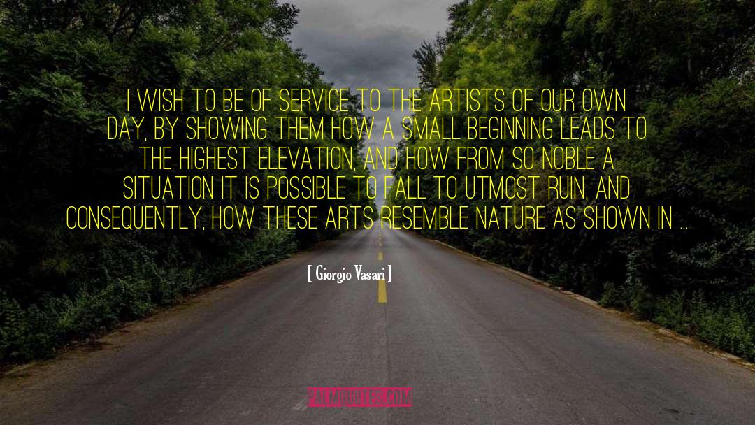 Inspiring Artist quotes by Giorgio Vasari