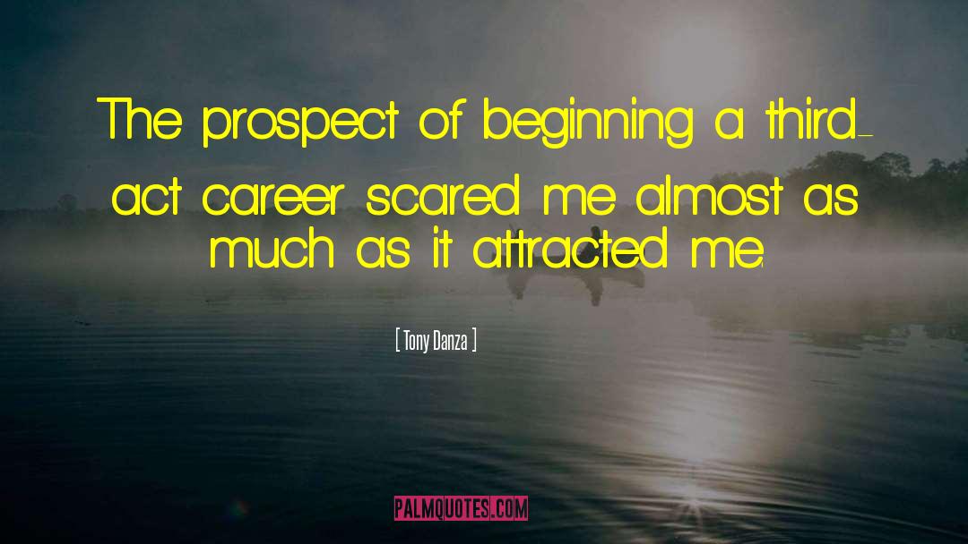 Inspiring Career quotes by Tony Danza
