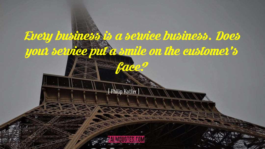 Inspiring Customer Service Motivational quotes by Philip Kotler