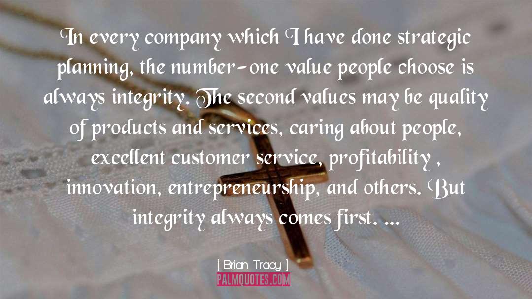 Inspiring Customer Service quotes by Brian Tracy