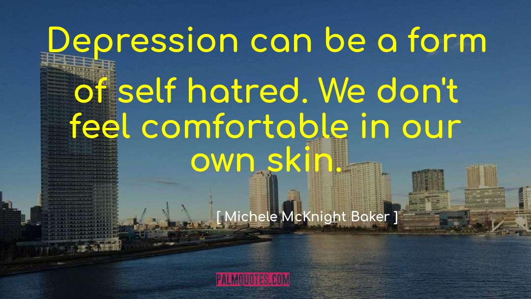 Inspiring Depression quotes by Michele McKnight Baker